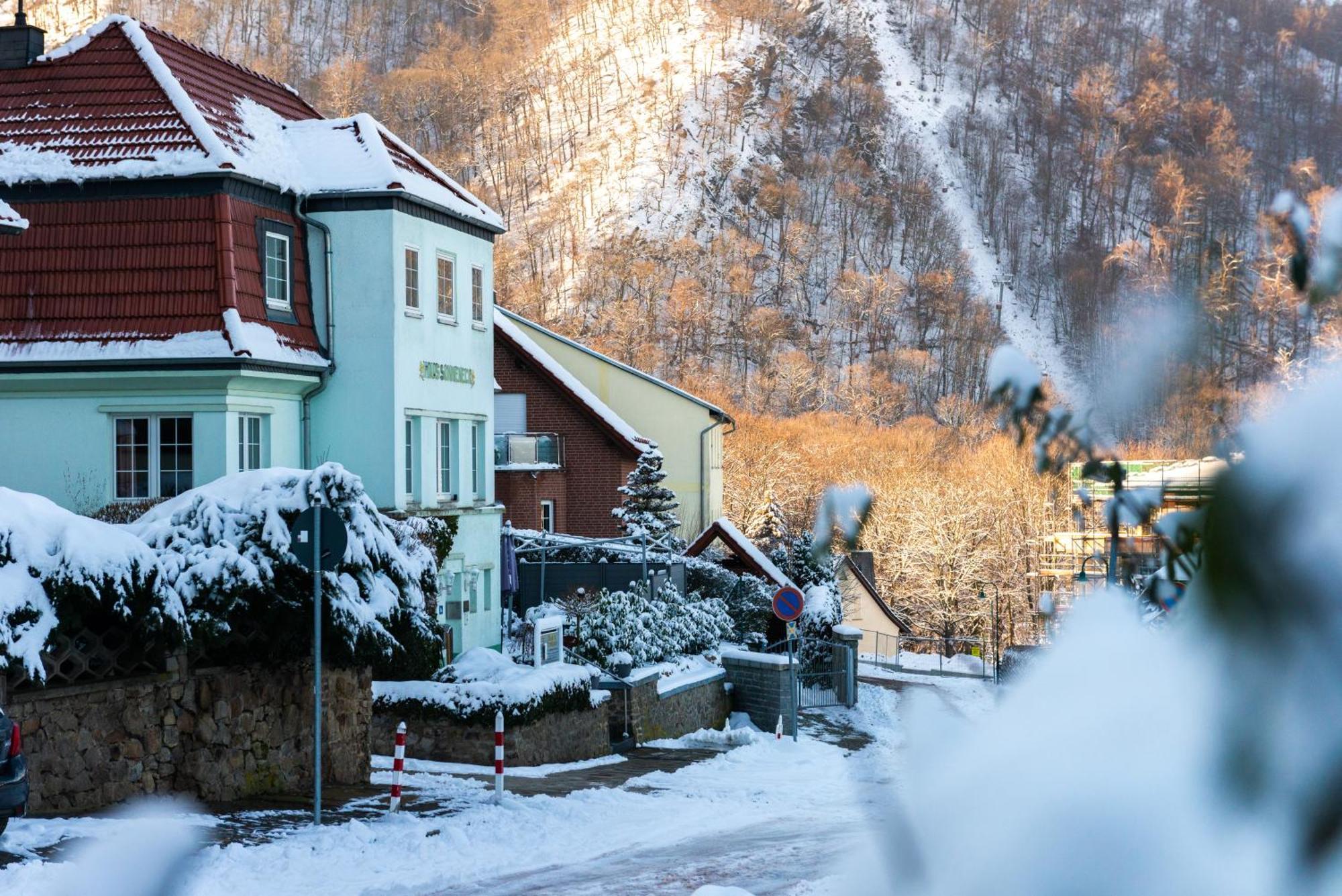 Hotel Garni Haus Sonneneck Thale Eksteriør billede